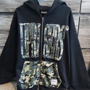 Uprisers Black Camo Hoodie